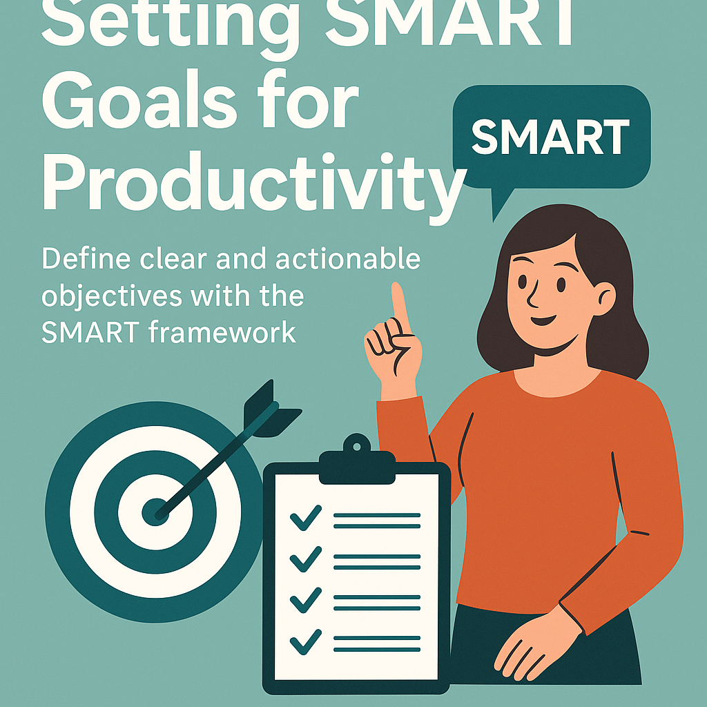 SMART goals productivity