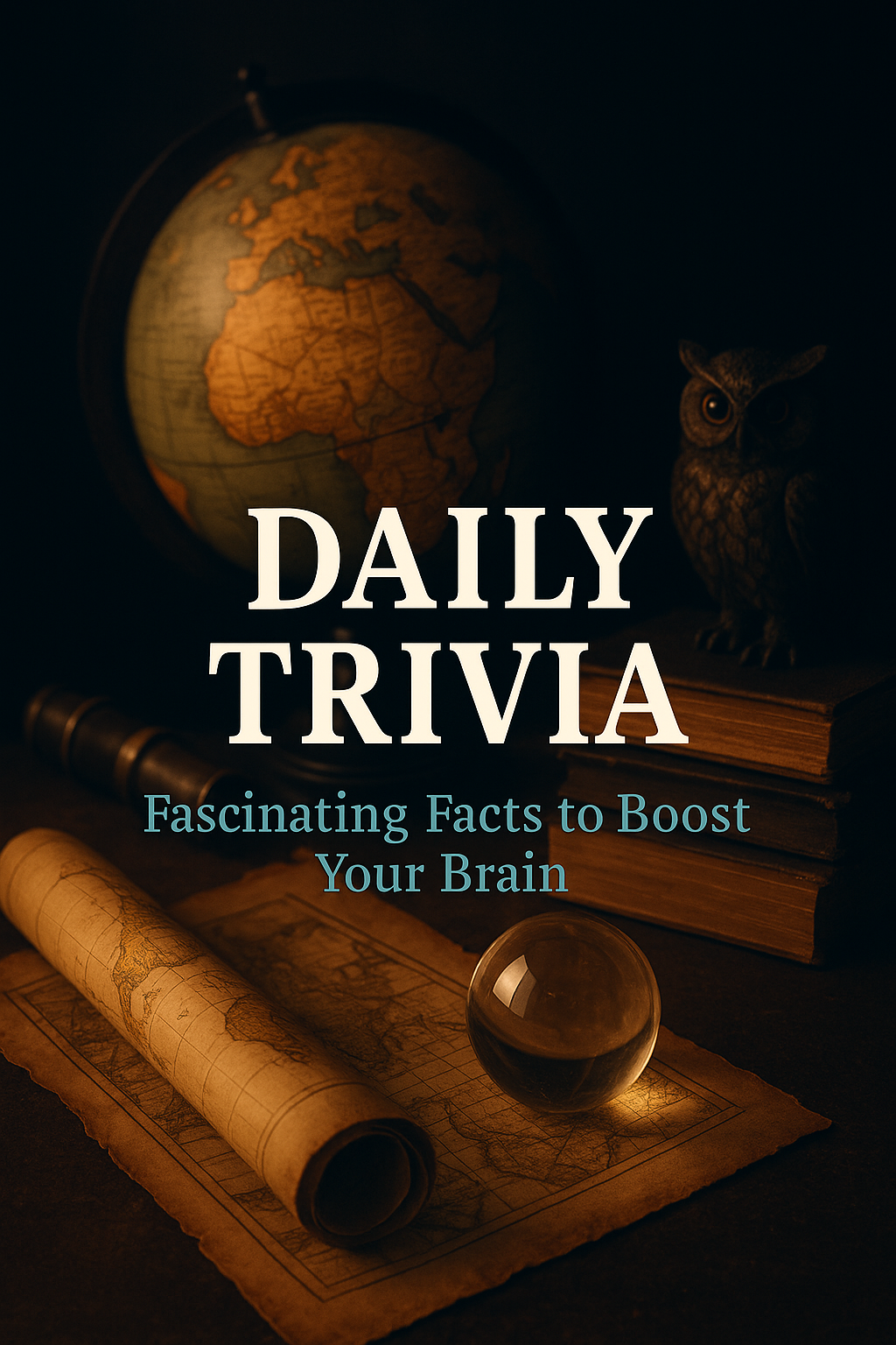 Brain-boosting trivia concept with lightbulbs and question marks